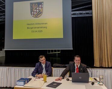 2025-04-03 Bürgerversammlung Robert Hoiss